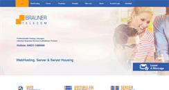 Desktop Screenshot of brauner-telecom.eu