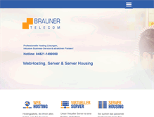 Tablet Screenshot of brauner-telecom.eu